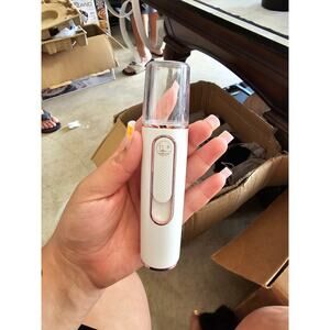 Facial mister and battery pack combo